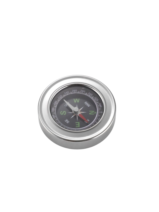 Turistik kompas 60 mm – waterproof, metall korpus, 55 gr yengil, sovg‘a uchun ideal