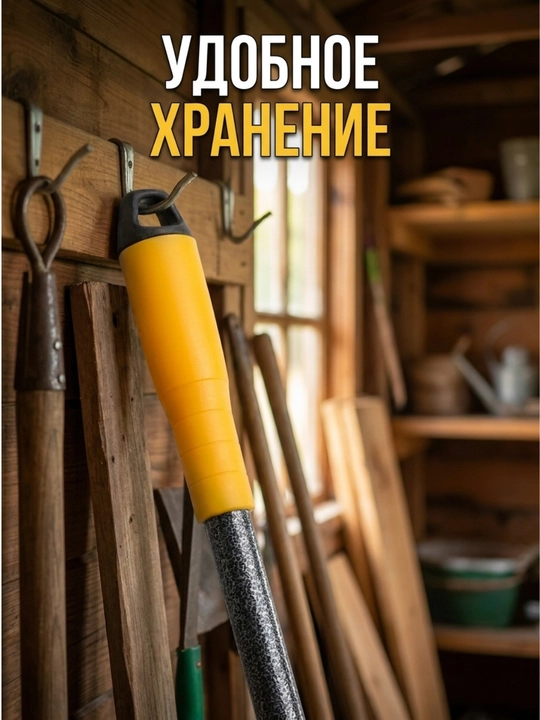 Универсальная садовая мотыжка-культиватор, для рыхления почвы и прополки сорняков в саду