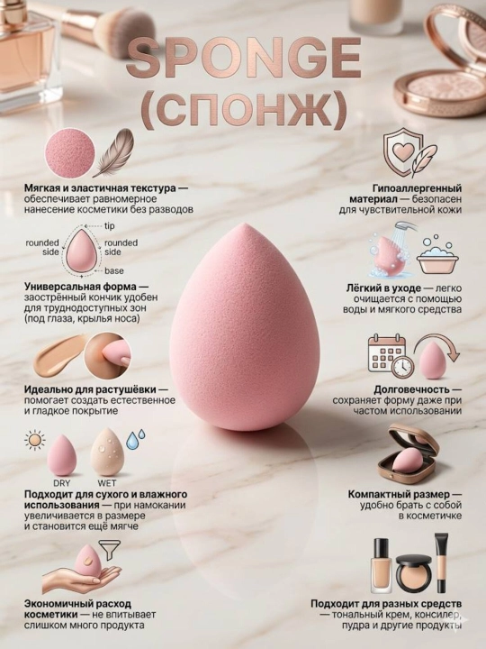 Набор декоративной косметики и средств для макияжа лица "Beauty Box" для женщин, 13 в 1