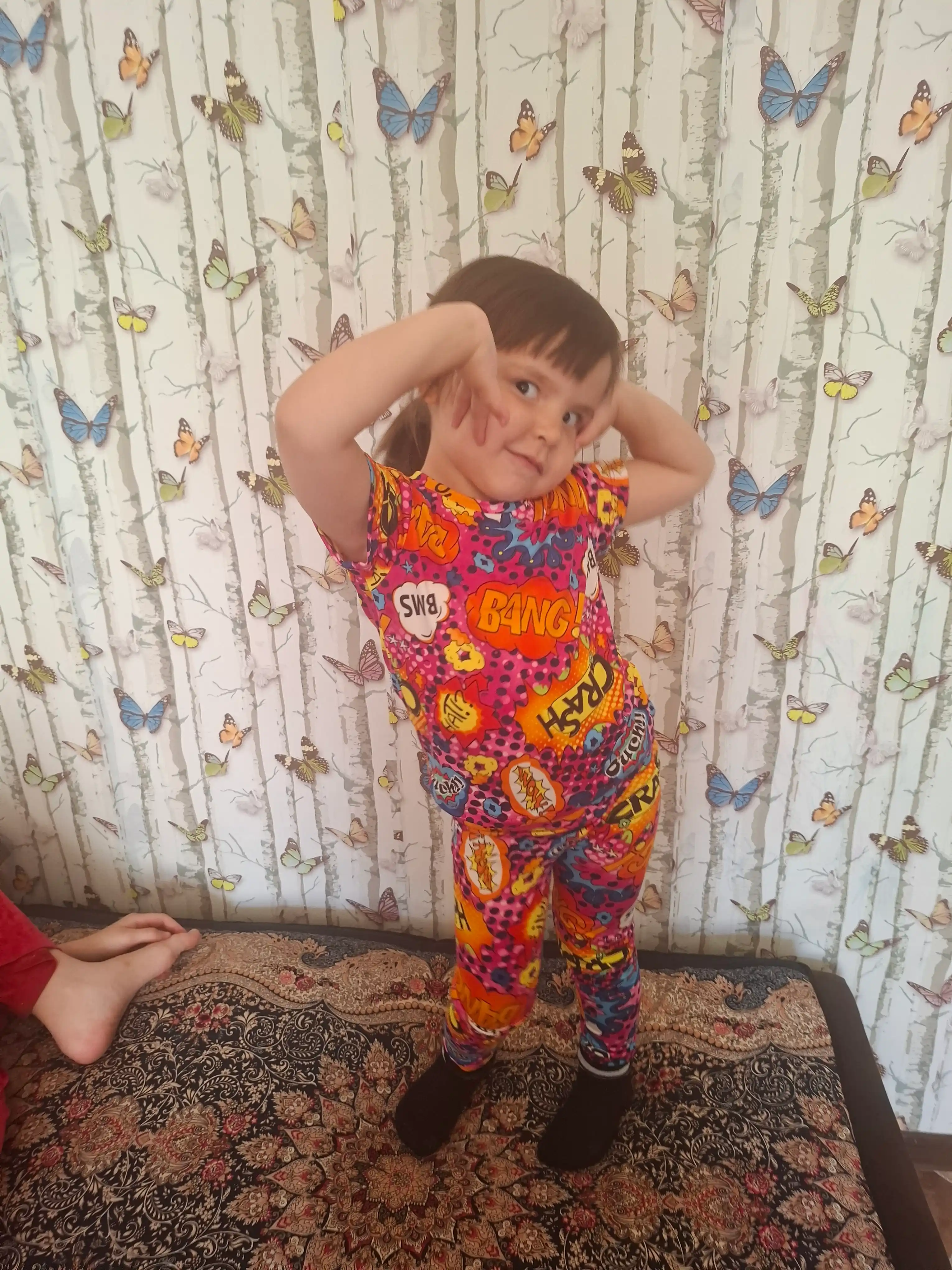 Кофта и лосины для девочек