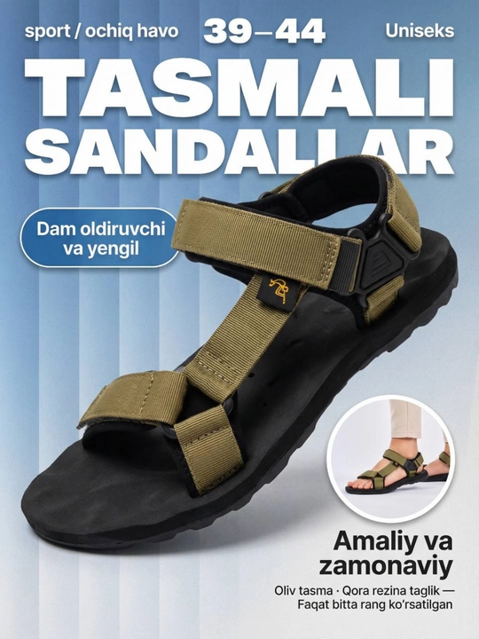 Erkaklar va ayollar uchun sandallilar - 