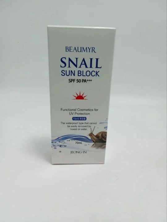 Quyoshdan himoyalovchi shilimshiq krem-gel (SNAIL SUN BLOCK)