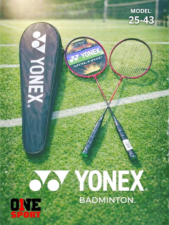 Бадминтонный набор Yonex Voltric – 2 ракетки + сумка, для профессионального спорта - 