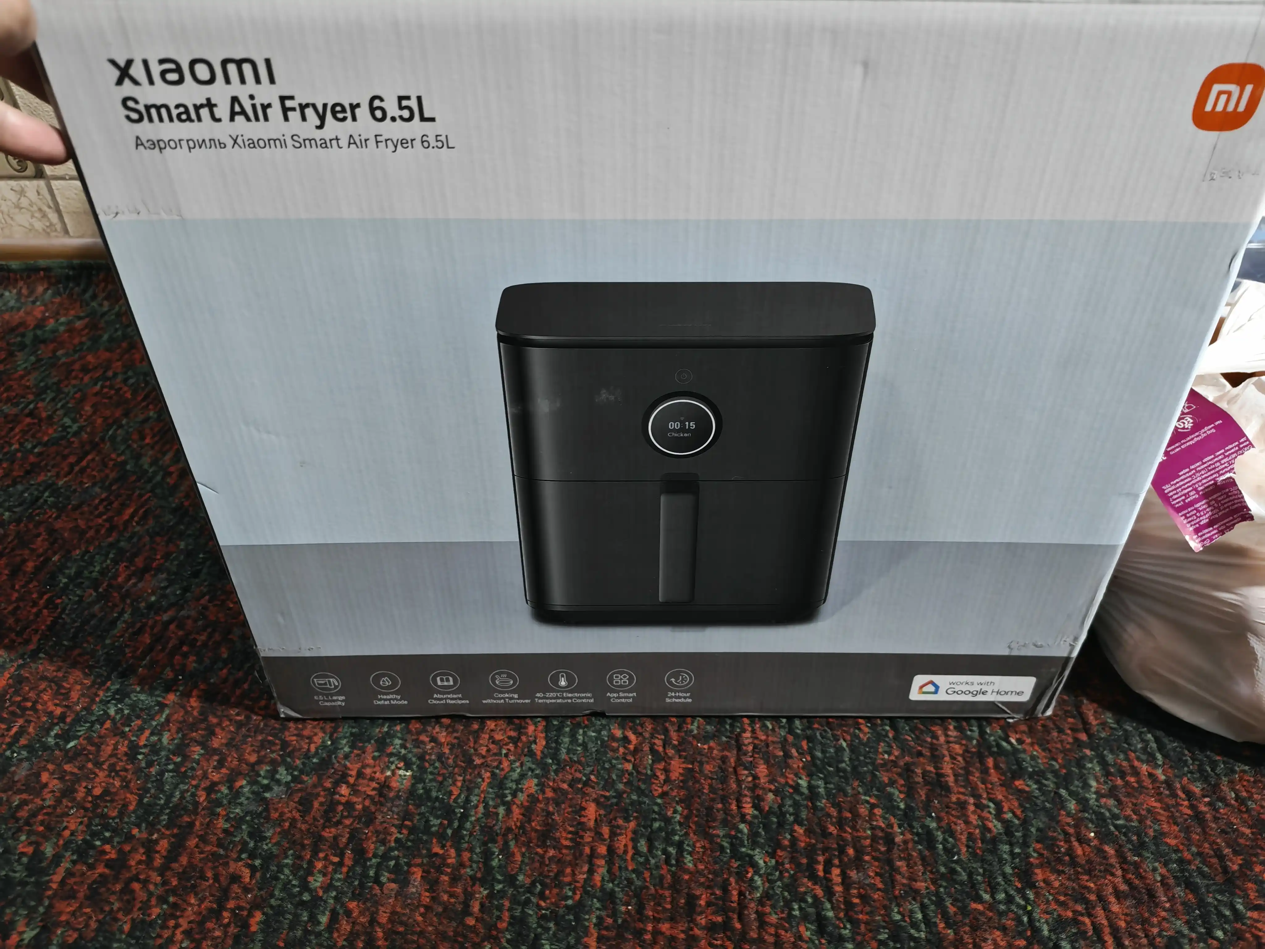 Умный аэрогриль фритюрница Xiaomi Mi Smart Air Fryer, 6.5 л, 5.5 л, 4.5 л, 3.5 л, Global