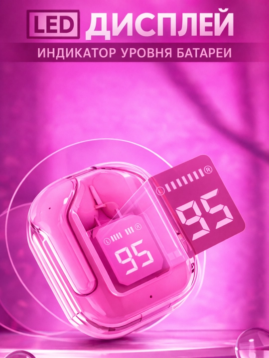 LED displeyli TWS M10 simsiz quloqchin, sensor boshqaruv, Bluetooth