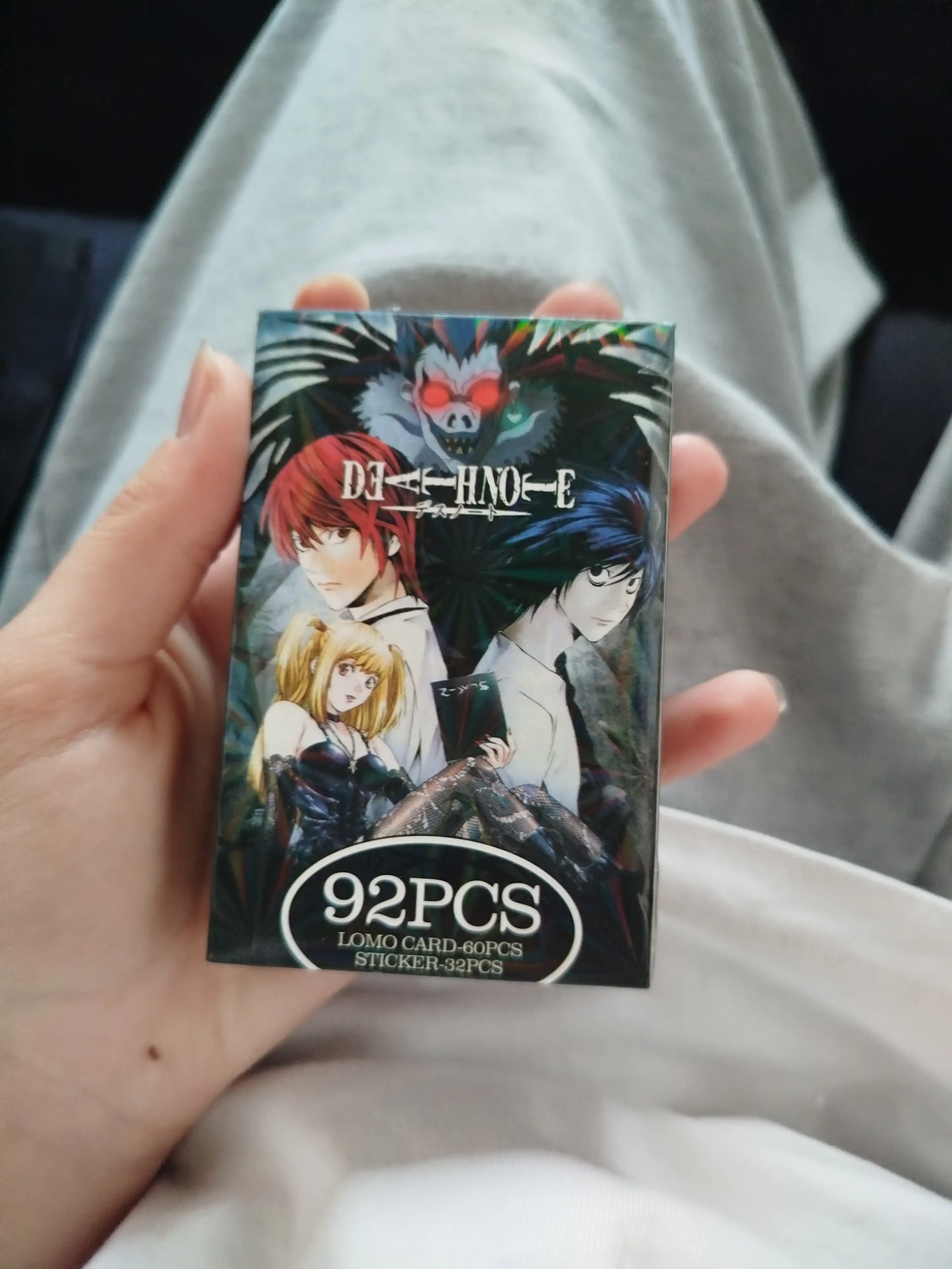 Anime Lomo kartalari to'plami bir parcha, sehrli jang, jin o'ldiruvchi pichoq, monolog