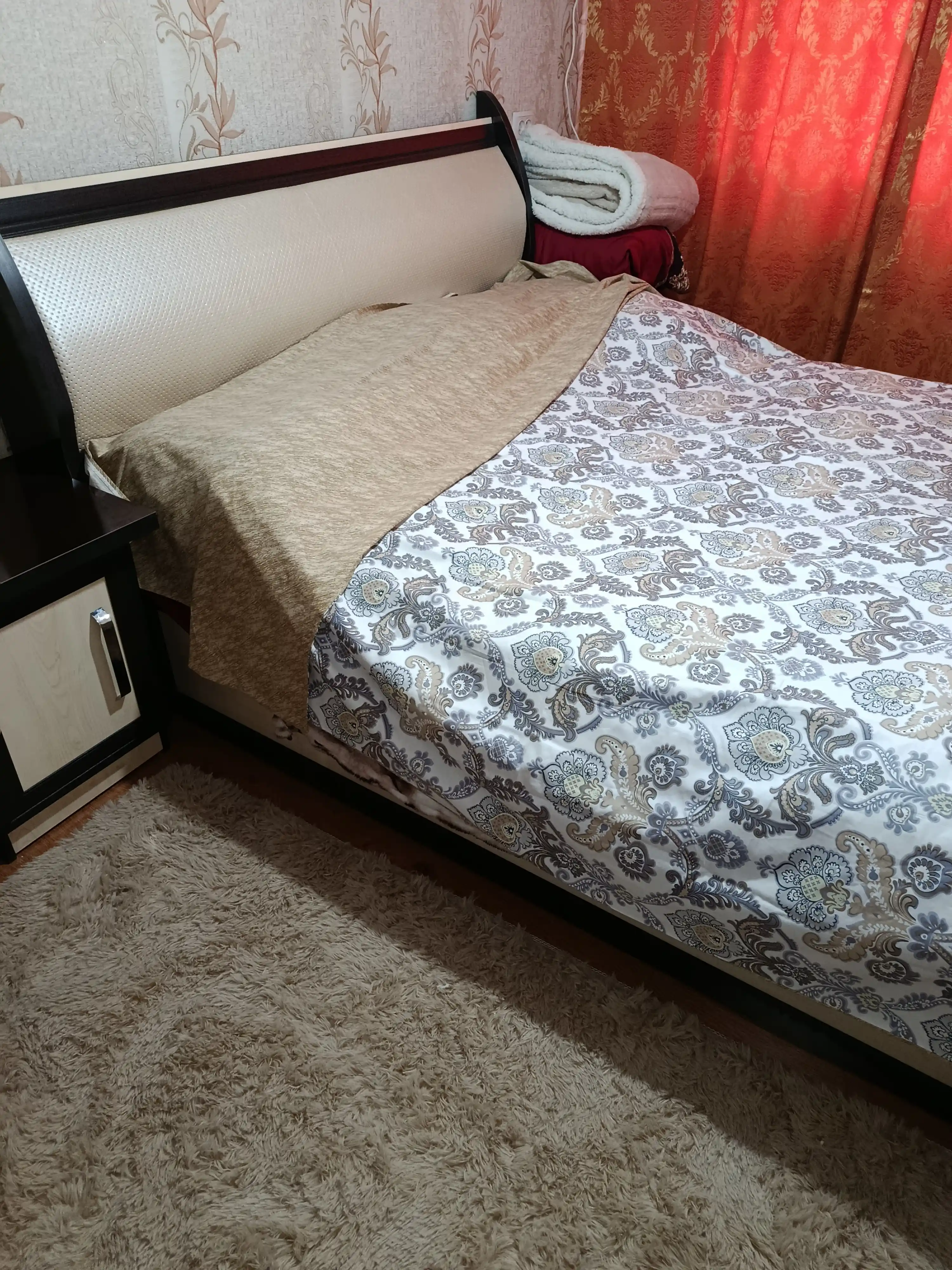 Двухспальный комплект постельного белья Super Satin, 240*240 см