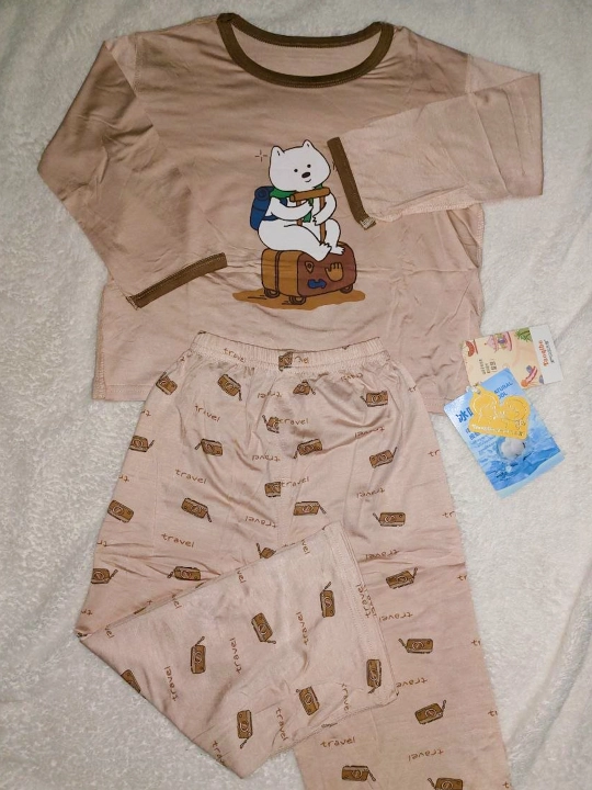Bolalar uchun pijama, yozgi pijama, 1,5-5 yosh, paxta