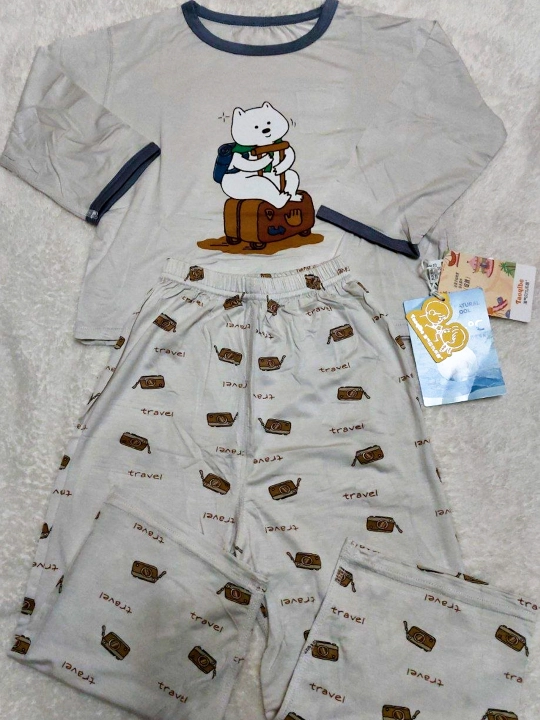 Bolalar uchun pijama, yozgi pijama, 1,5-5 yosh, paxta