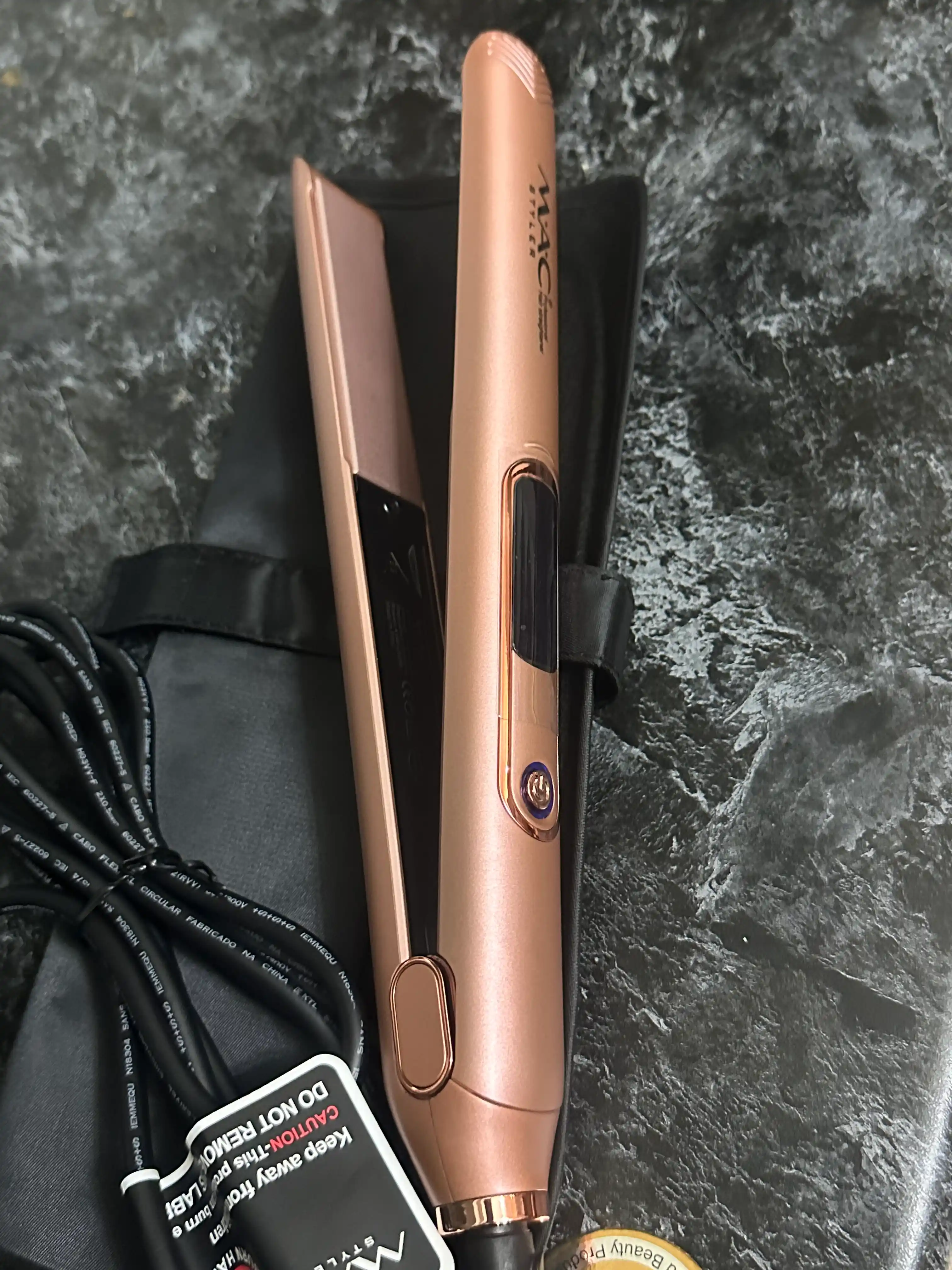 Профессиональный выпрямитель для волос MAC Styler MC-3082 со светодиодным дисплеем