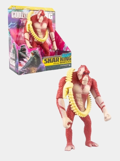 Фигурка игрушка Годзилла, Кинг Конг и Скар Кинг против Кинг Конг — MOANA2-3FIGURKA-АЛЫЙ