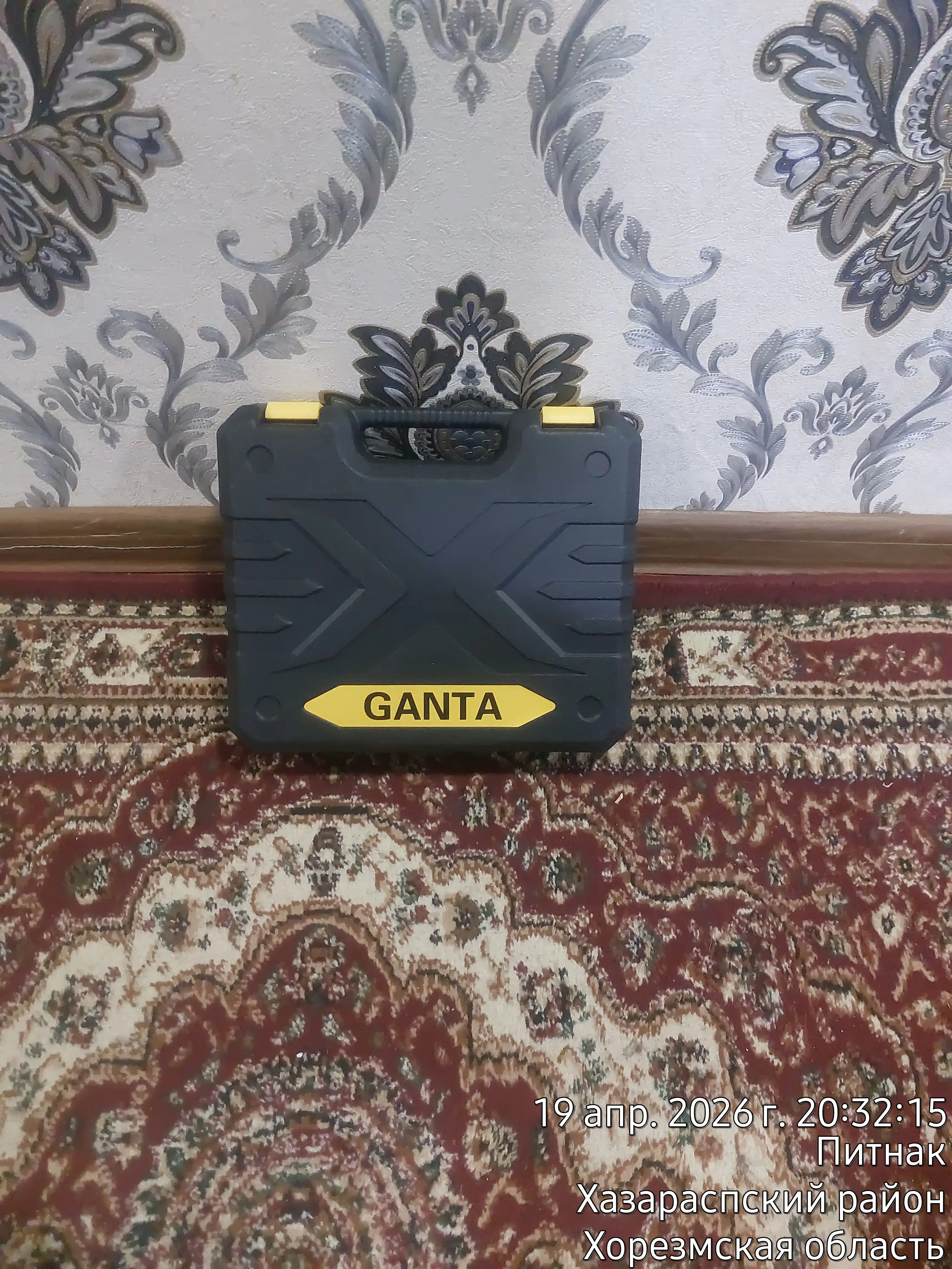 GANTA akkumulyatorli burama mix, cho‘tkali, cho‘tkasiz, 18V, 21V