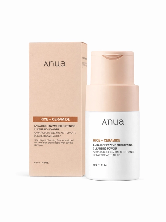 Энзимная пудра для лица ANUA Rice + Ceramide, глубокое очищение, 40 г