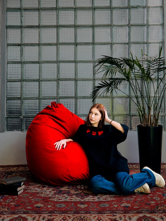 Кресло-мешок "XXL", для роста до 180 см, Bean Bag, Бинбэг, Бинбег