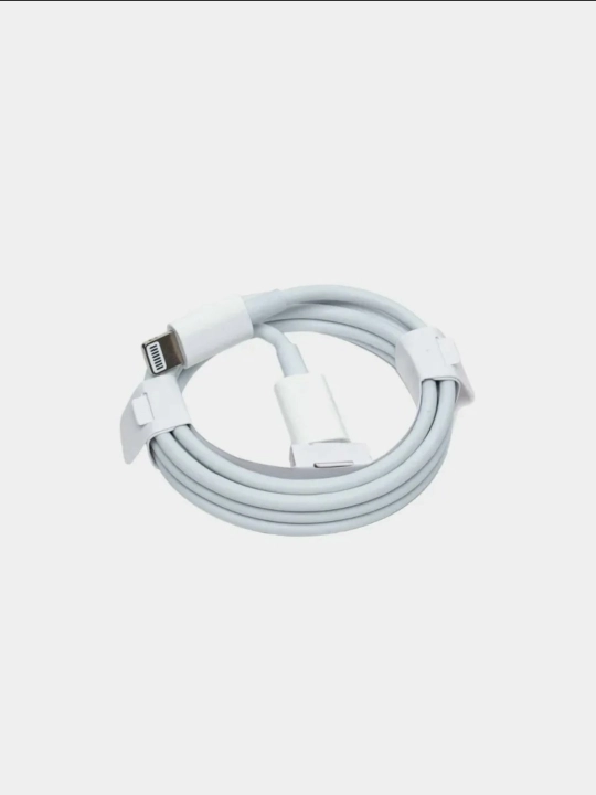 IPhone uchun zaryadchik, zaryadnik tez zaryadlovchi 20 Vt, Type-Cdan Lightning kabel bilan