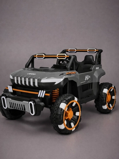 Громоздкая детская машина электромобиль Jeep