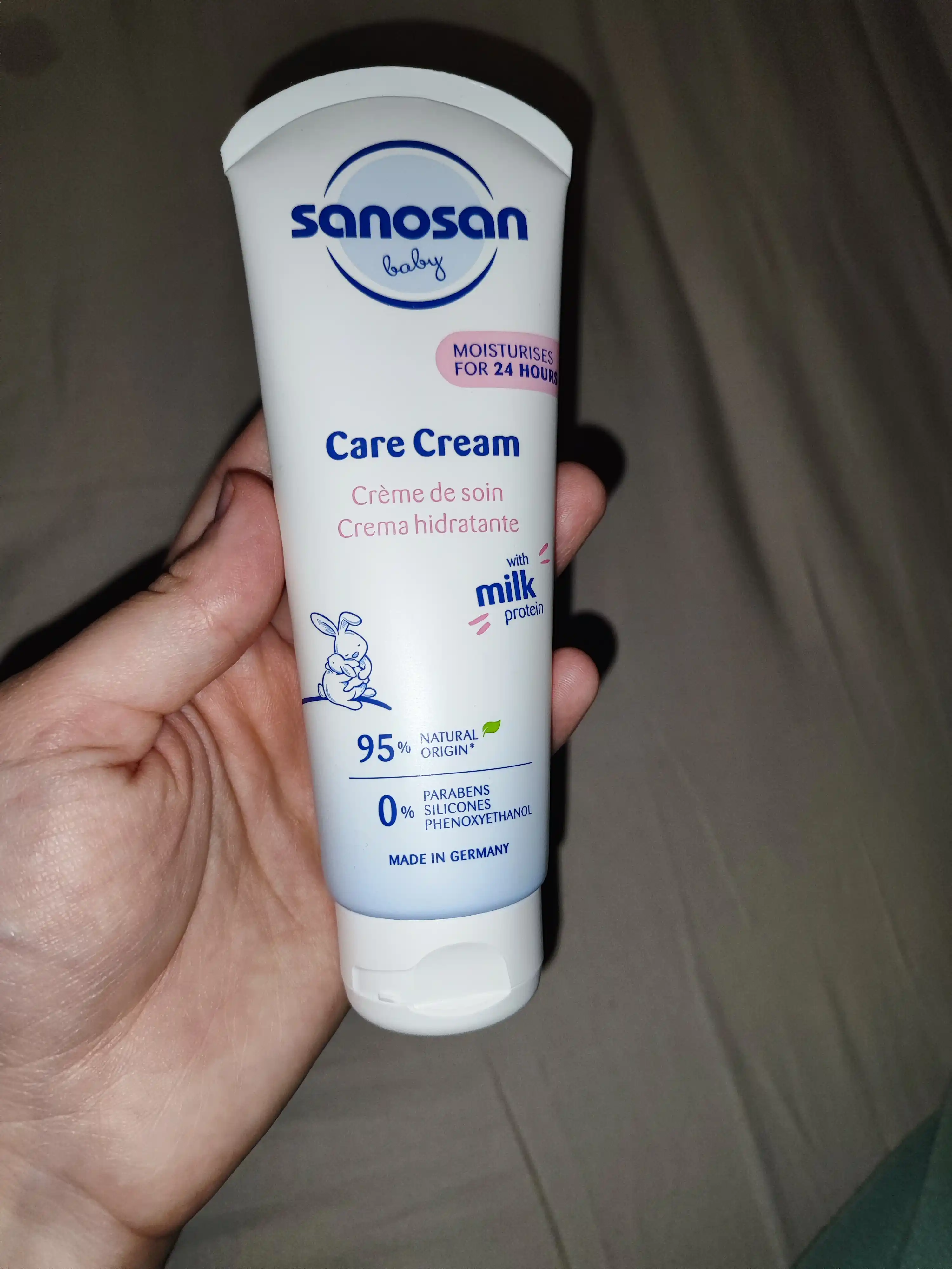 Sanosan Baby nemlendirici kremi, 0 m+, 100 ml