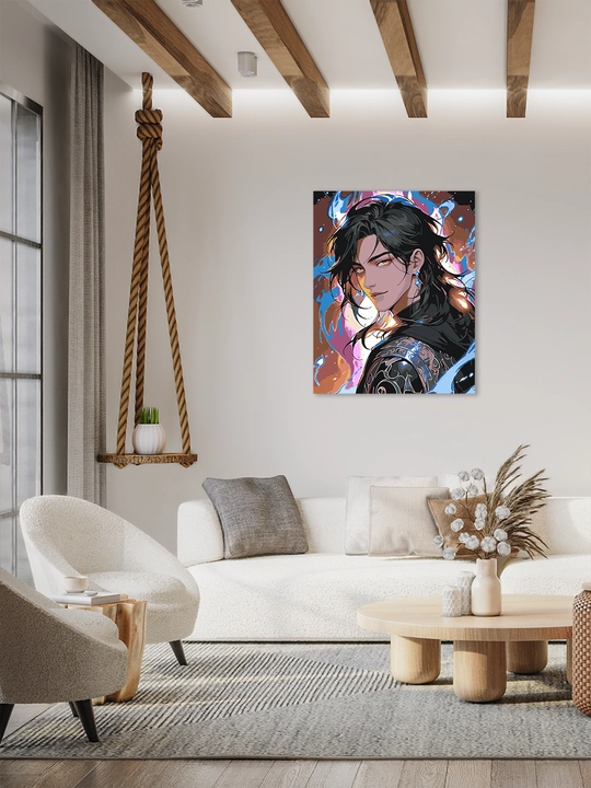 Raqamlar bo'yicha rasm chizish to'plami ARTERY Anime, 40x50 sm, bo'yoqlar bilan