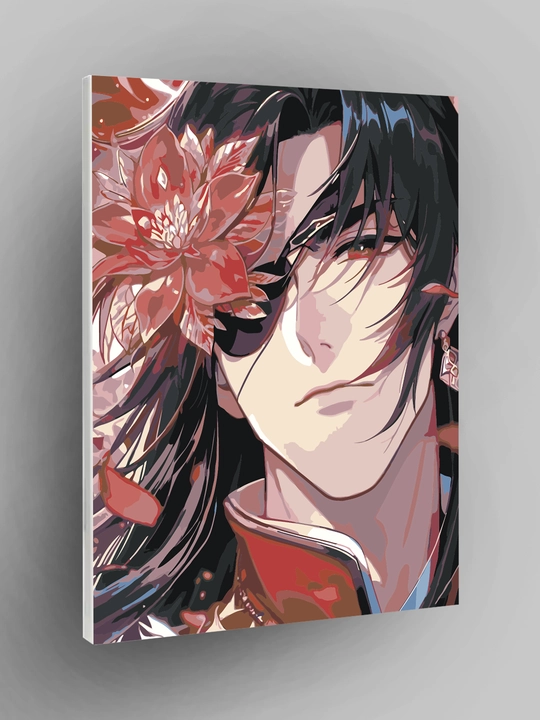 Raqamlar bo'yicha rasm chizish to'plami ARTERY Anime, 40x50 sm, bo'yoqlar bilan
