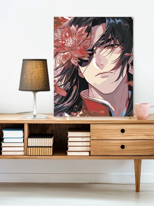 Raqamlar bo'yicha rasm chizish to'plami ARTERY Anime, 40x50 sm, bo'yoqlar bilan
