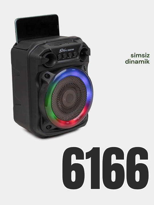 Bluetooth karaoke karnay ZQS 6166, 14100 + mikrofon