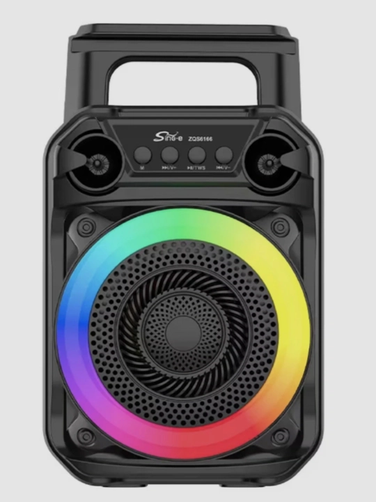 Караоке-колонка Bluetooth ZQS 6166, 14100 + микрофон - 