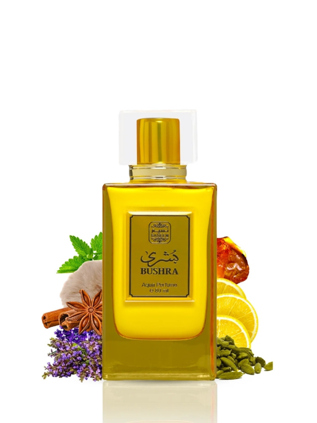 Спрей для тела Naseem Aqua Parfum 80 мл, Amani 80 мл, Bushra 80 мл - 