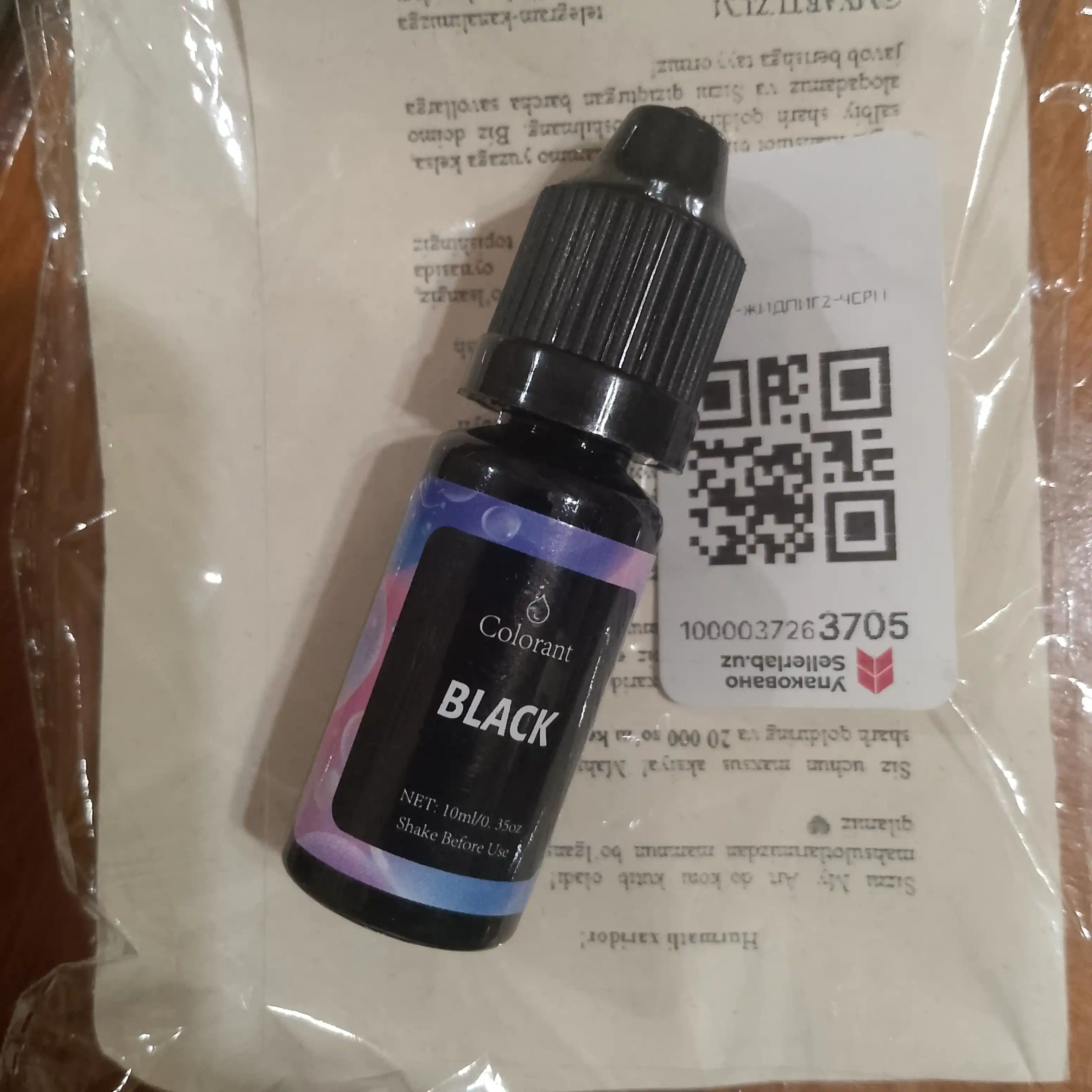 Sham va sovun bo'yoq, mum va sovun uchun suyuq pigment 10 ml