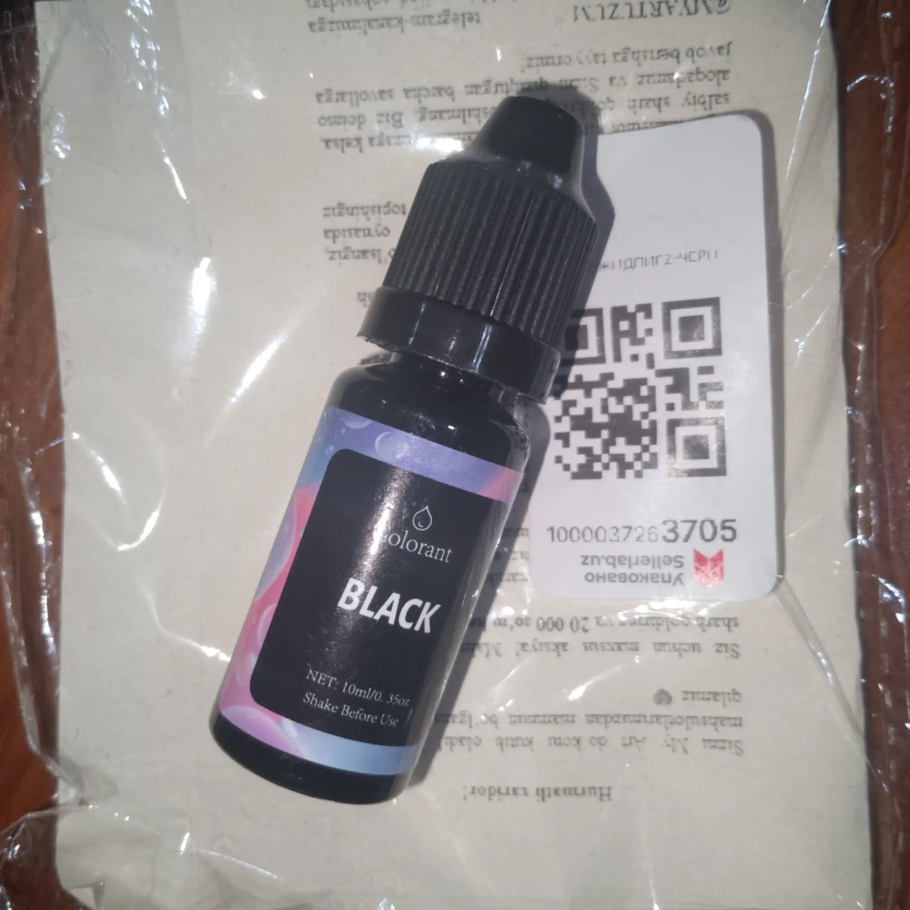 Sham va sovun bo'yoq, mum va sovun uchun suyuq pigment 10 ml