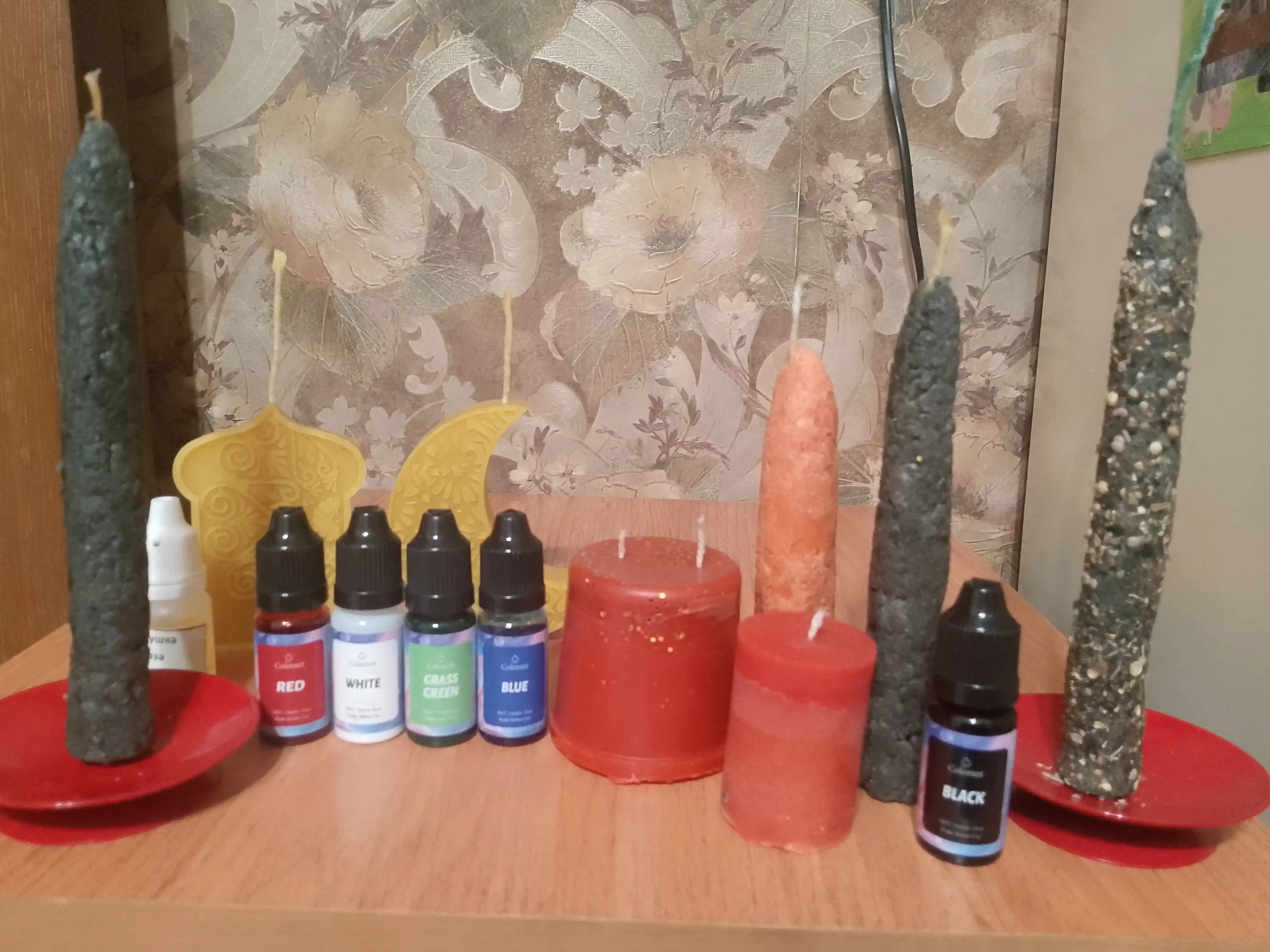 Sham va sovun bo'yoq, mum va sovun uchun suyuq pigment 10 ml