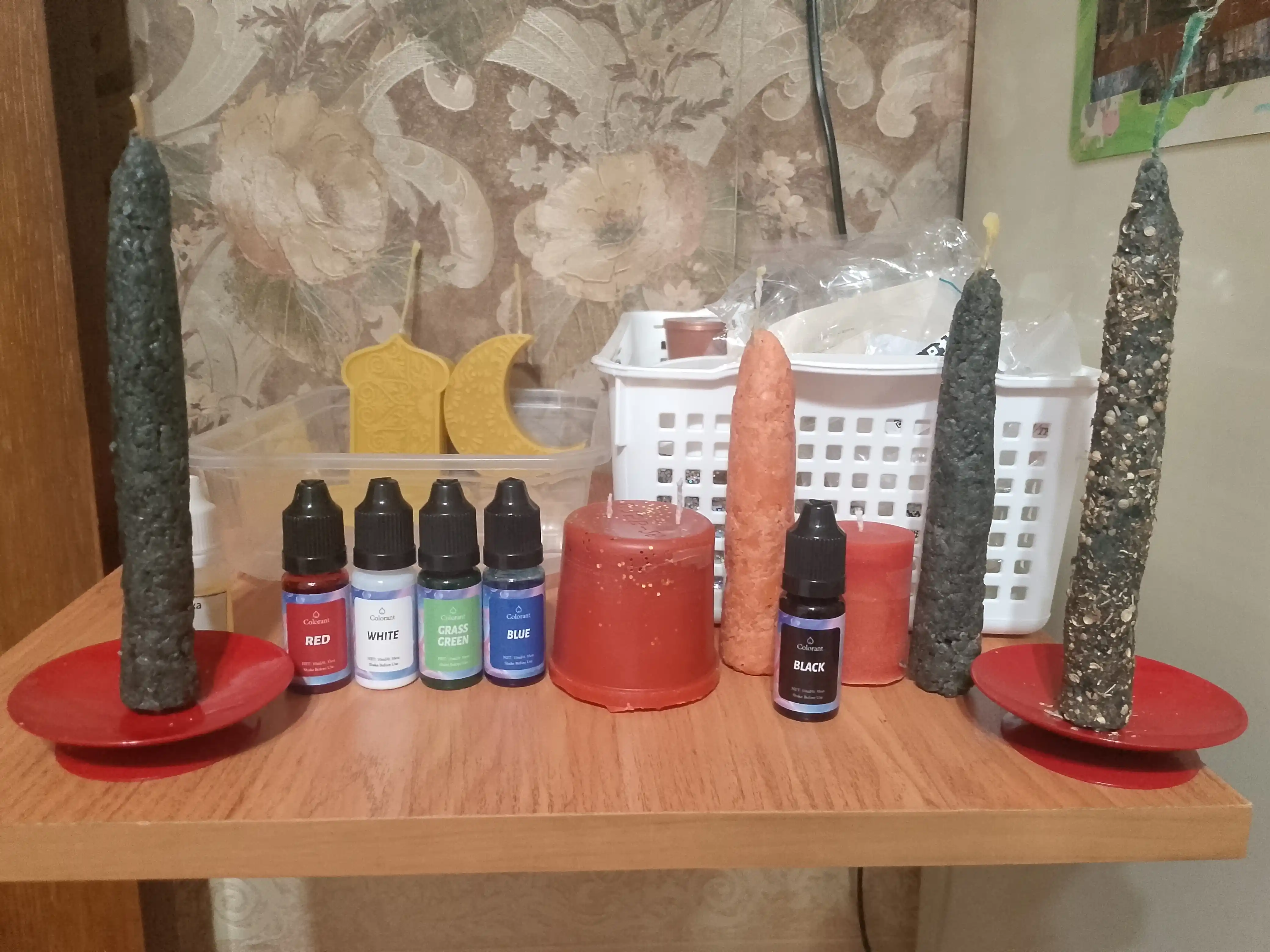 Sham va sovun bo'yoq, mum va sovun uchun suyuq pigment 10 ml