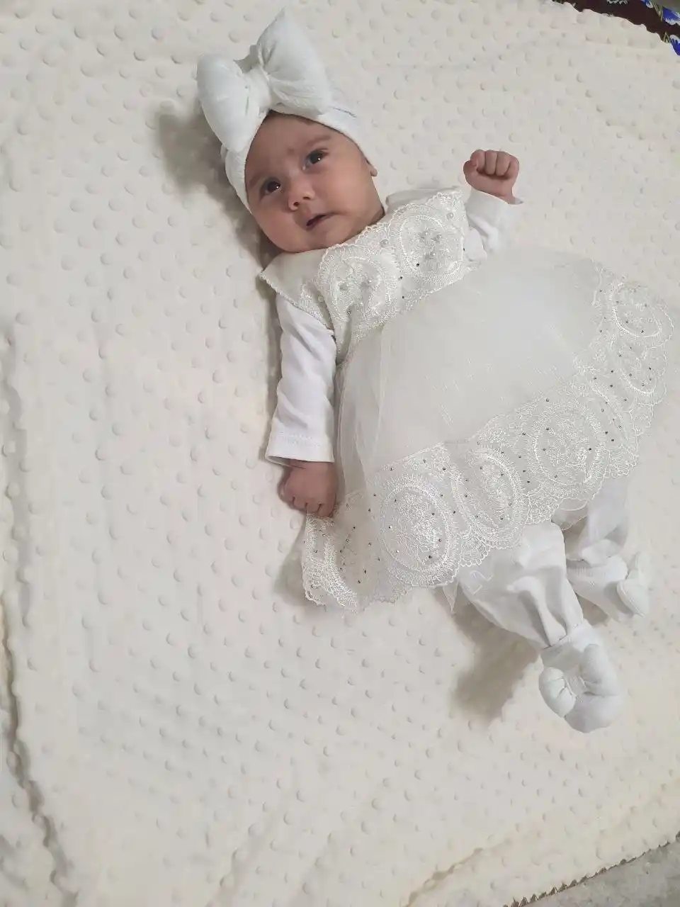 Shapka va paypoqchalar qizlar uchun chalman, kuzgi,qishki, 0-6 oylik