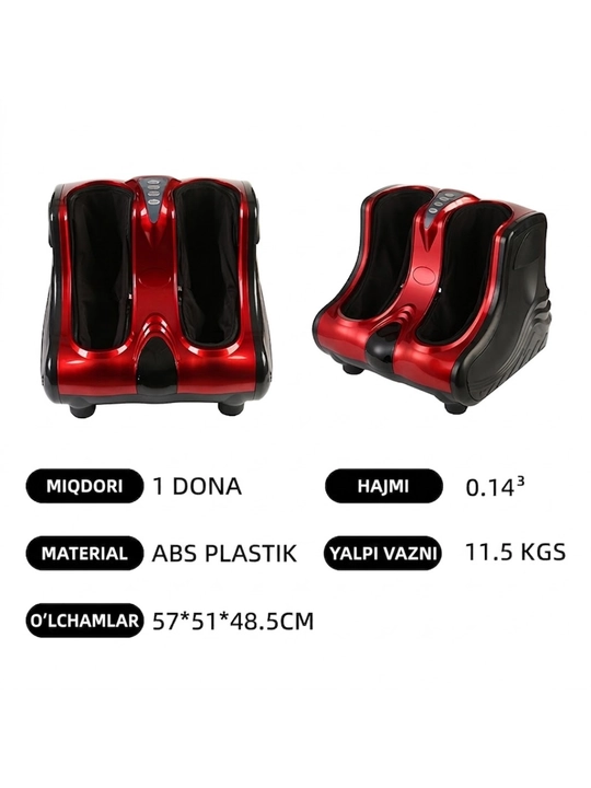 Oyoq va to'piqlar uchun XB-8590 elektr kompression massaj qurilmasi