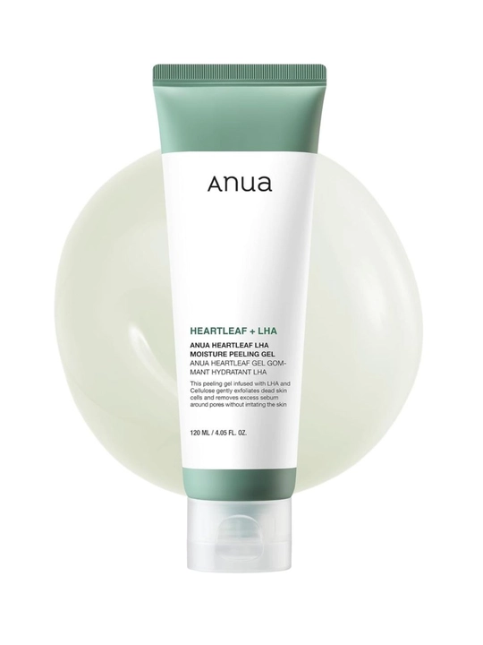 Пилинг-гель для лица ANUA Heartleaf + LHA Moisture Peeling Gel, 120 мл