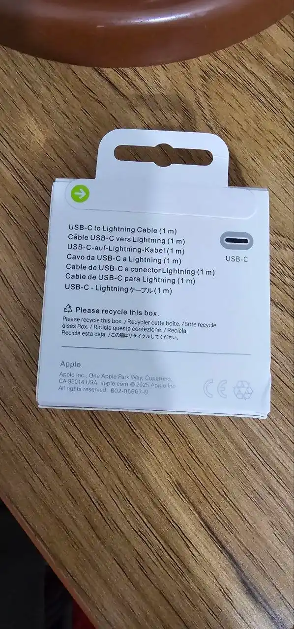 Кабель USB-C – Lightning для iPhone, 1 м, быстрая зарядка для iPhone X / 11 / 12 / 13 / 14