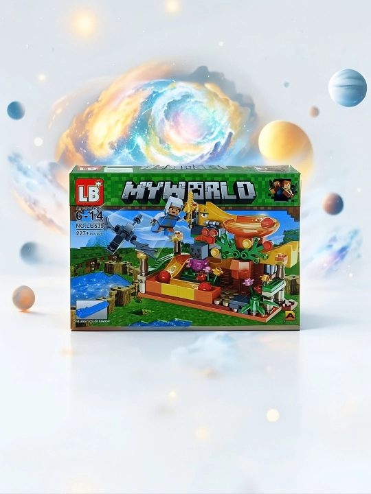 LB+ My World 4在1 Qurilish To'plami (227 ta) - 