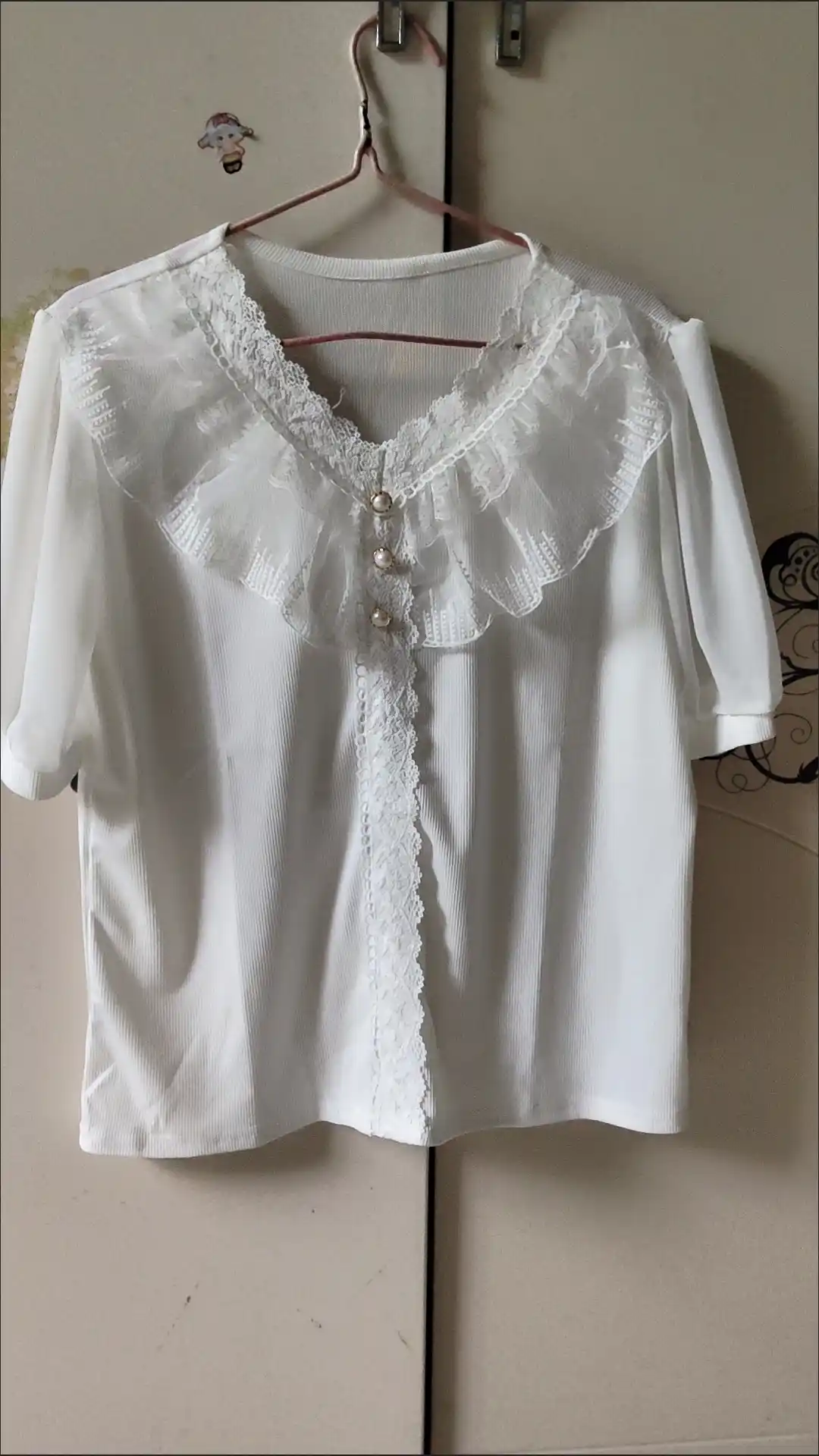 Белая блузка рубашка для женщин и девушек размеры 1XL, 2XL, 3XL, 4XL, подходит для веса 45–65 кг