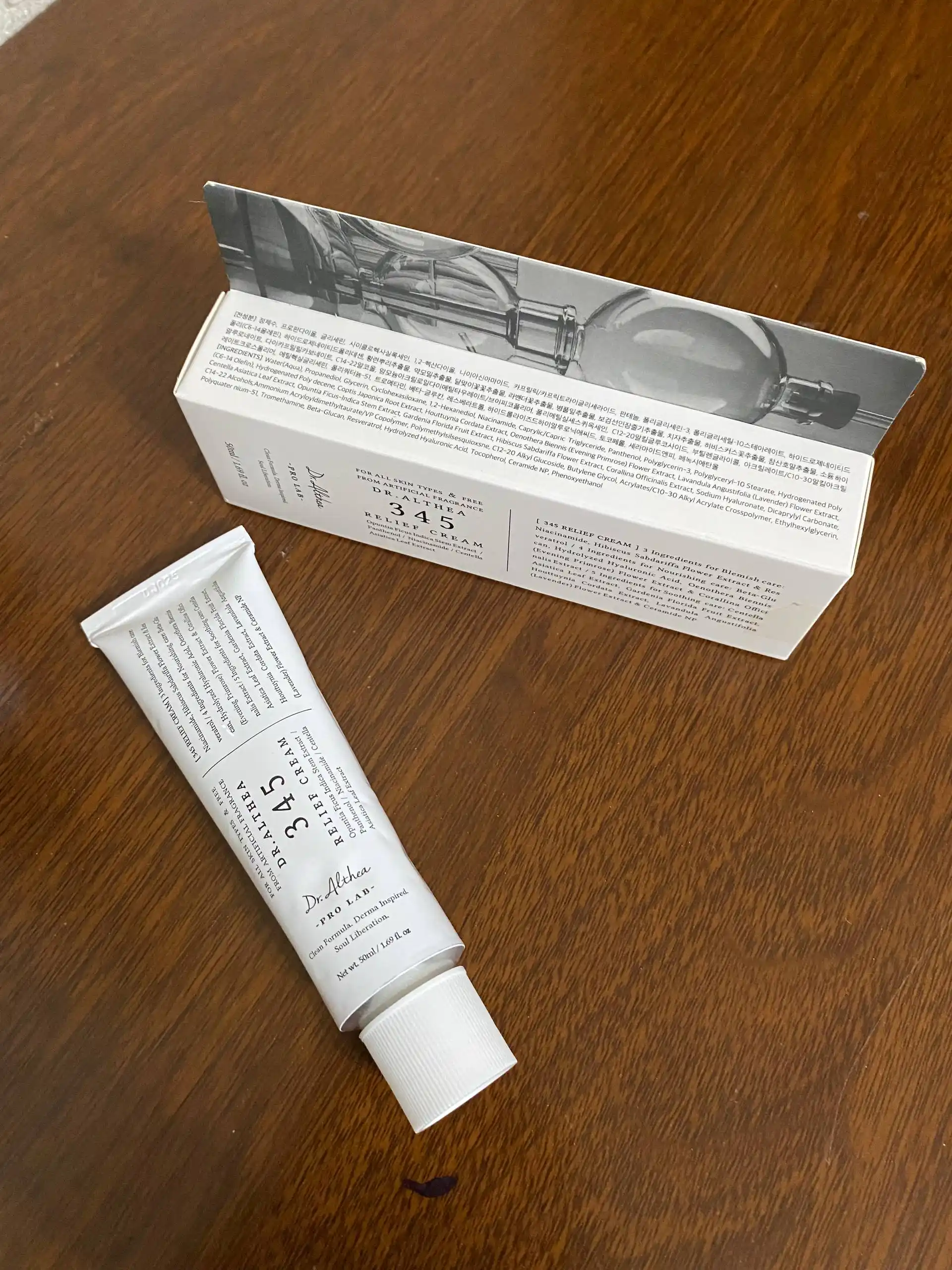 Успокаивающий крем для лица 345 Relief Cream, 50 мл
