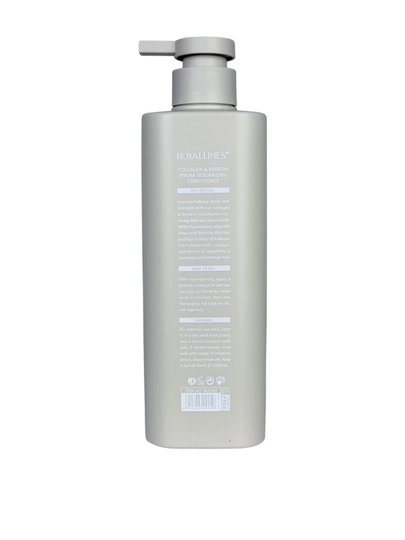 ROYALLINES soch uchun shampun, tozalash va parvarish, dozatorli, 800 ml