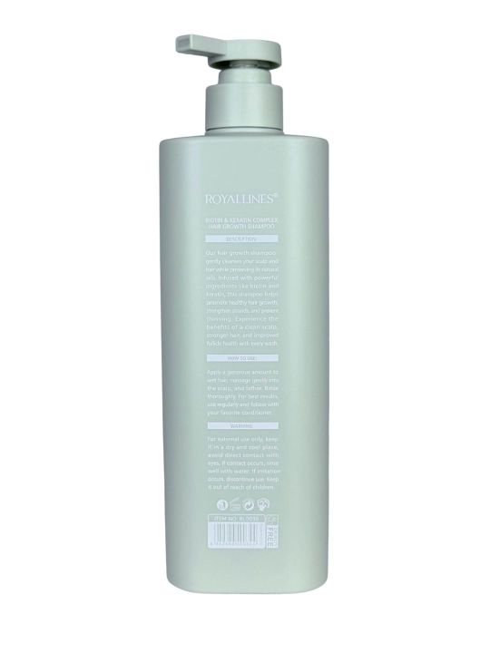 ROYALLINES soch uchun konditsioner, namlash va parvarish, dozatorli, 500 ml