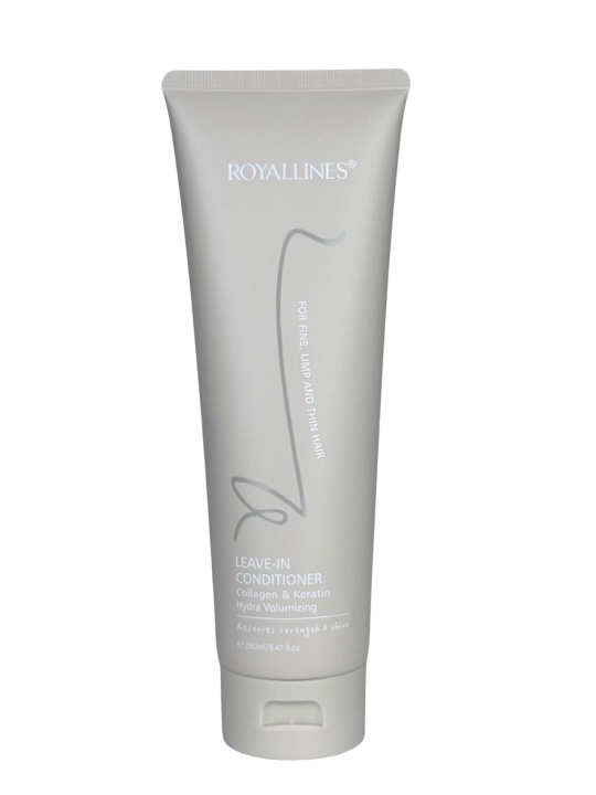 ROYALLINES soch uchun yuvilmaydigan konditsioner, namlash va parvarish, 280 ml