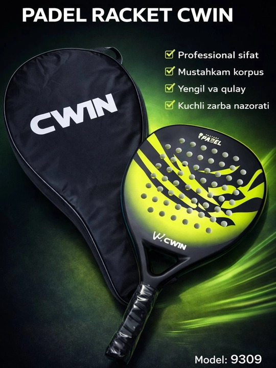 Ракетка CWIN 9309 – лёгкая, прочная и идеальна для уверенной игры! - 