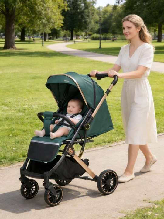 Детская коляска с перекидной ручкой, 0–6 лет