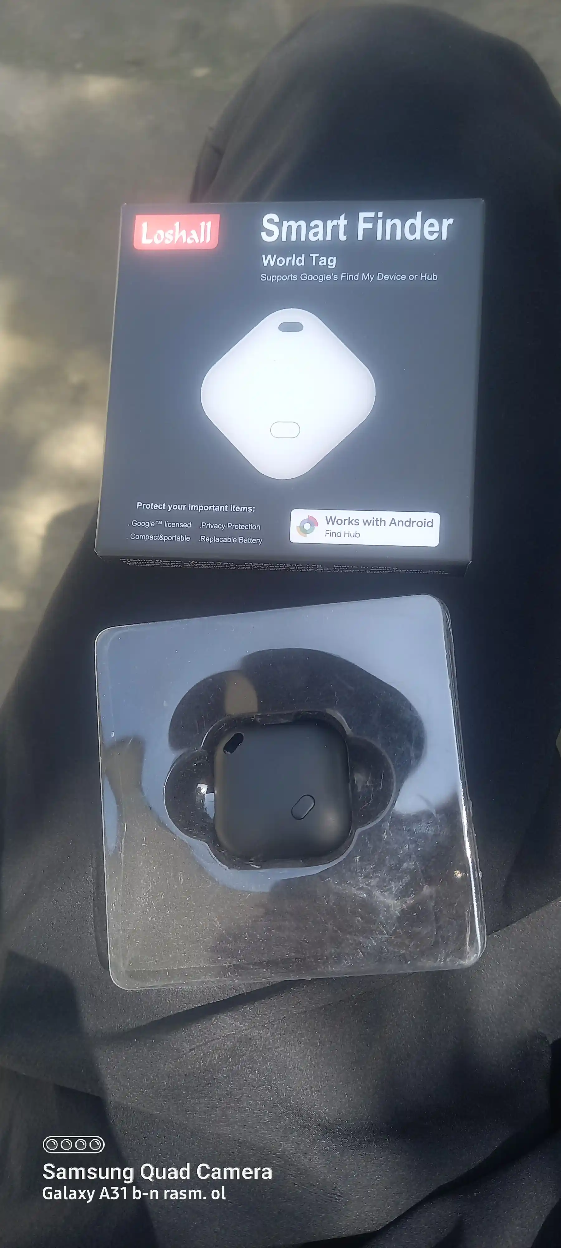 Smart GPS Tag – умный Bluetooth-трекер, для поиска вещей Android Find Hub