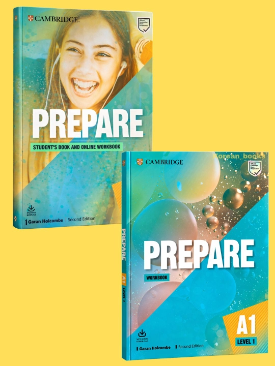 PREPARE A1 daraja 1 PREPARE A2 daraja 2 PREPARE A2 daraja 3 PREPARE B1 daraja 4 - 
