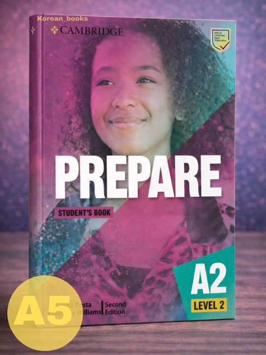 PREPARE A1 daraja 1 PREPARE A2 daraja 2 PREPARE A2 daraja 3 PREPARE B1 daraja 4