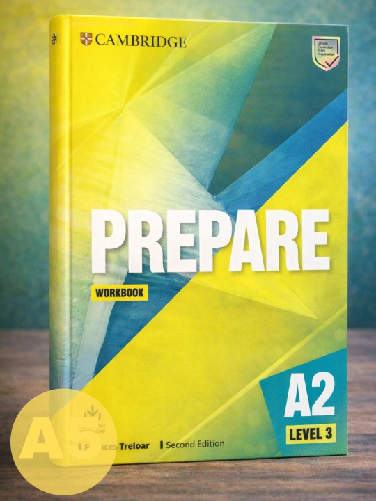 PREPARE A1 daraja 1 PREPARE A2 daraja 2 PREPARE A2 daraja 3 PREPARE B1 daraja 4