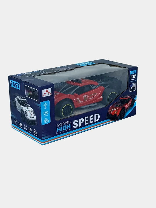 Masofadan boshqariladigan High Speed mashinasi 1:12, sprey va chiroqli