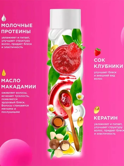 MYMUSE Шампунь укрепляющий, SOS восстановление, 400 мл