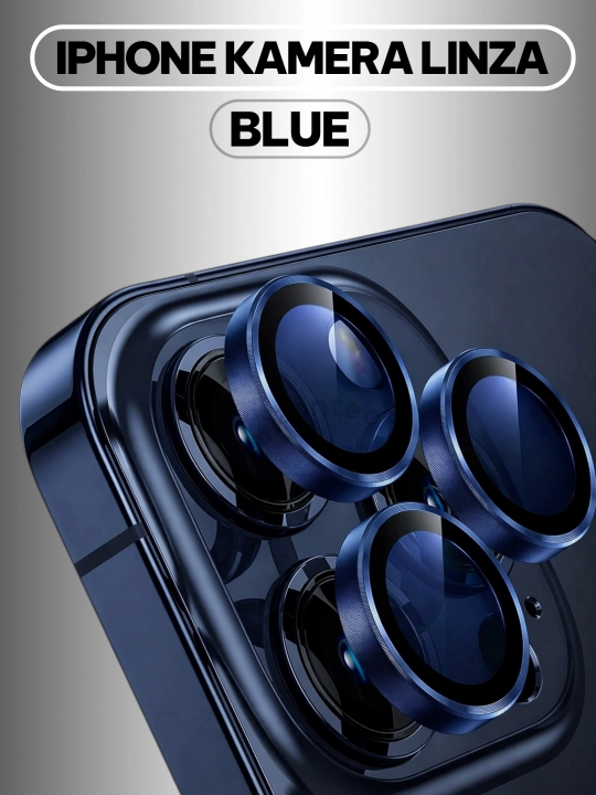Защитное стекло для камер iPhone 11, 12, 13 mini, 14, 15, 16, 17 Pro, Pro Max - 